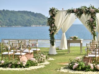 wedding setup venue