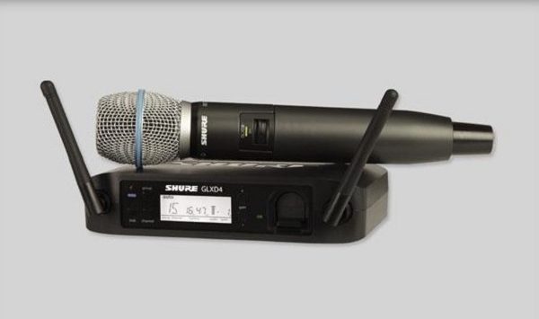 2. Mic Wireless Shure GLX-D Wireless